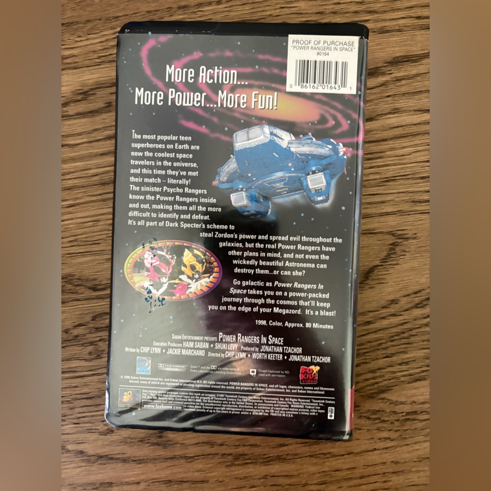 Power Ranger vhs - Picture 2 of 3